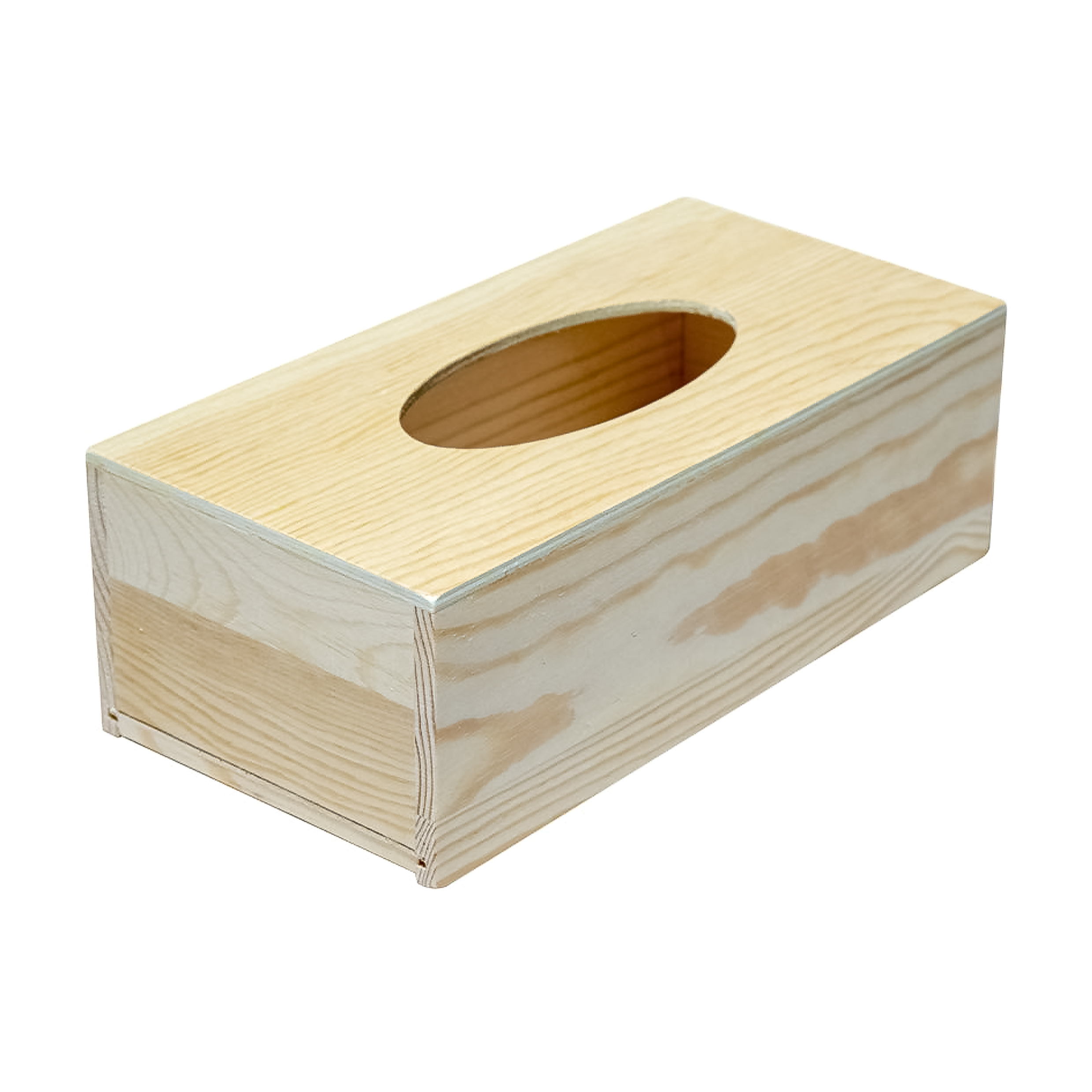 Wooden Tissue Box
