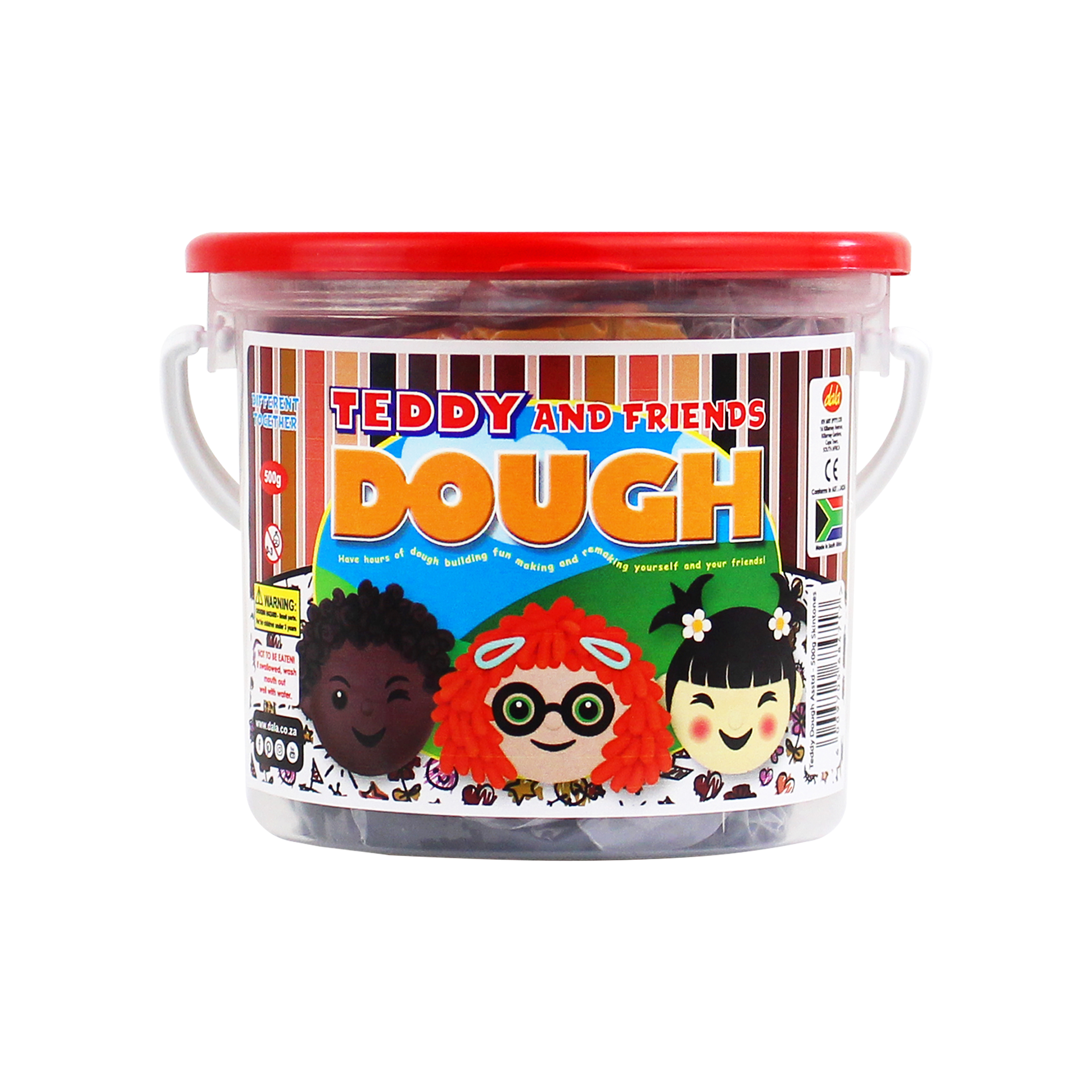 teddy and dough bucket 2