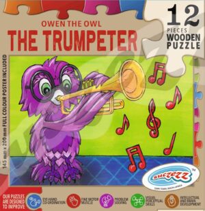 12 Pce Owen The Owl: The Trumpeter
