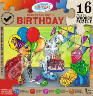 16 Pce Rodger And Tootie: Birthday