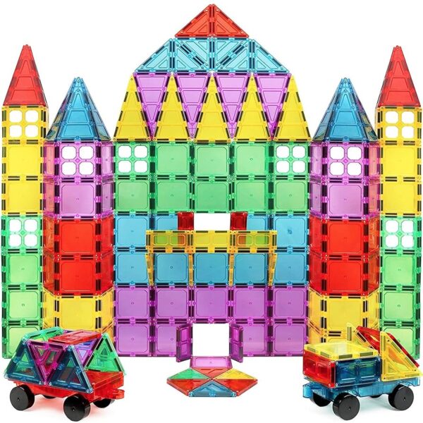 100 Pce- Magnetic House Set (Magnetic Foam Objects)