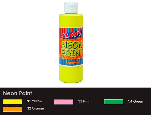 Teddy Neon Paint Green