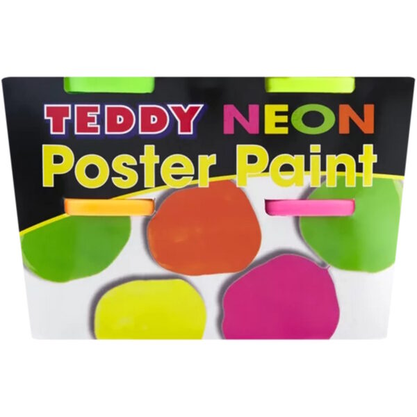Teddy Neon Poster Paint 4/100