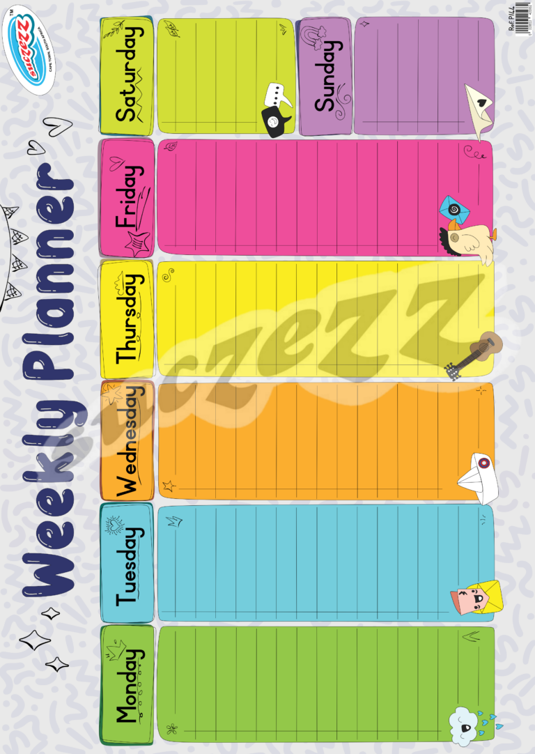 WEEKLY PLANNER - POSTER