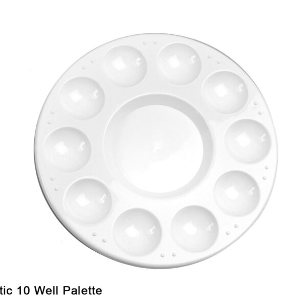 10 Well Round Palette-(D1)