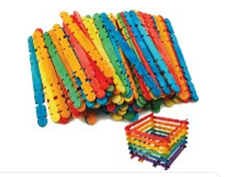 Stick Construction Colour 50Pc