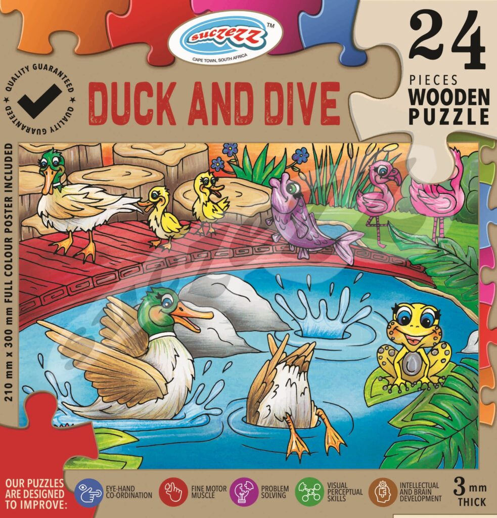 24 Pce Duck And Dive