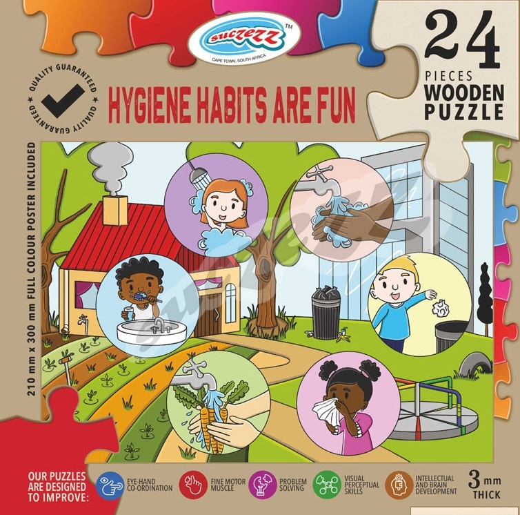 24 Pce Hygiene Habits Are Fun
