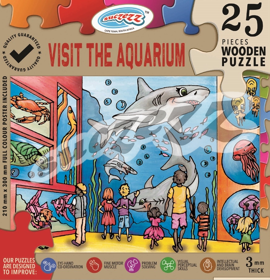 25 Pce Visit The Aquarium