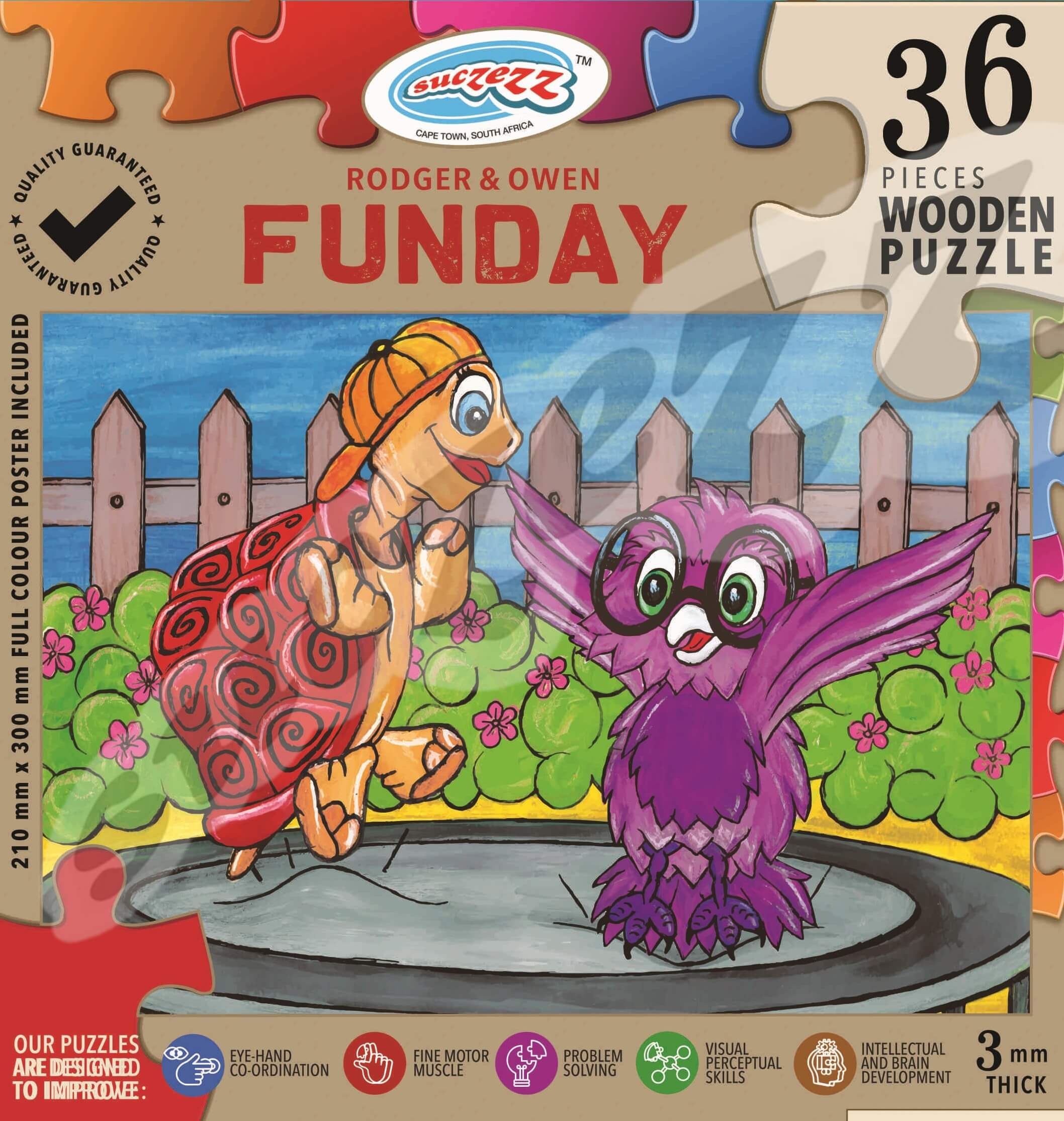 36 Pce Rodger & Owen: Funday