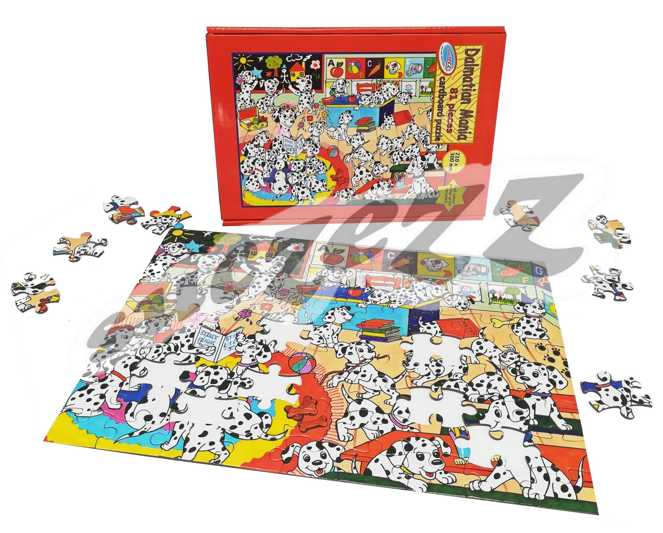 81 Pce Dalmatian Mania