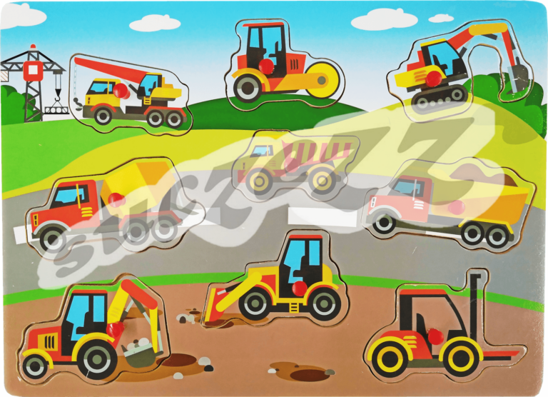 Construction Vehicles 9Pce