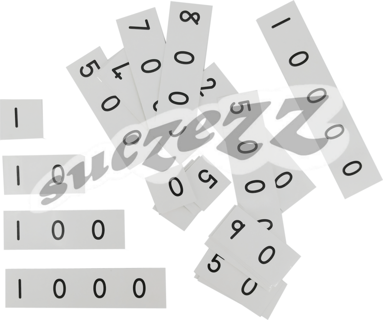 Maths Flard Cards (Building Numbers)