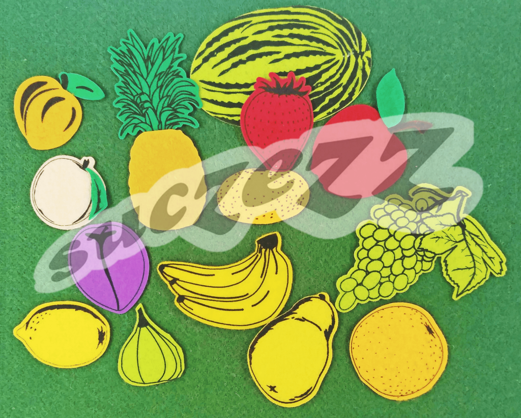 Fruit (For Felt Board)