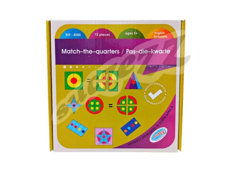 Match The Quarters / Pas Die Kwarte