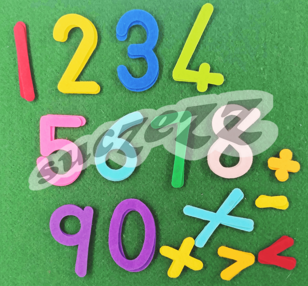 Numbers (For Felt Board)