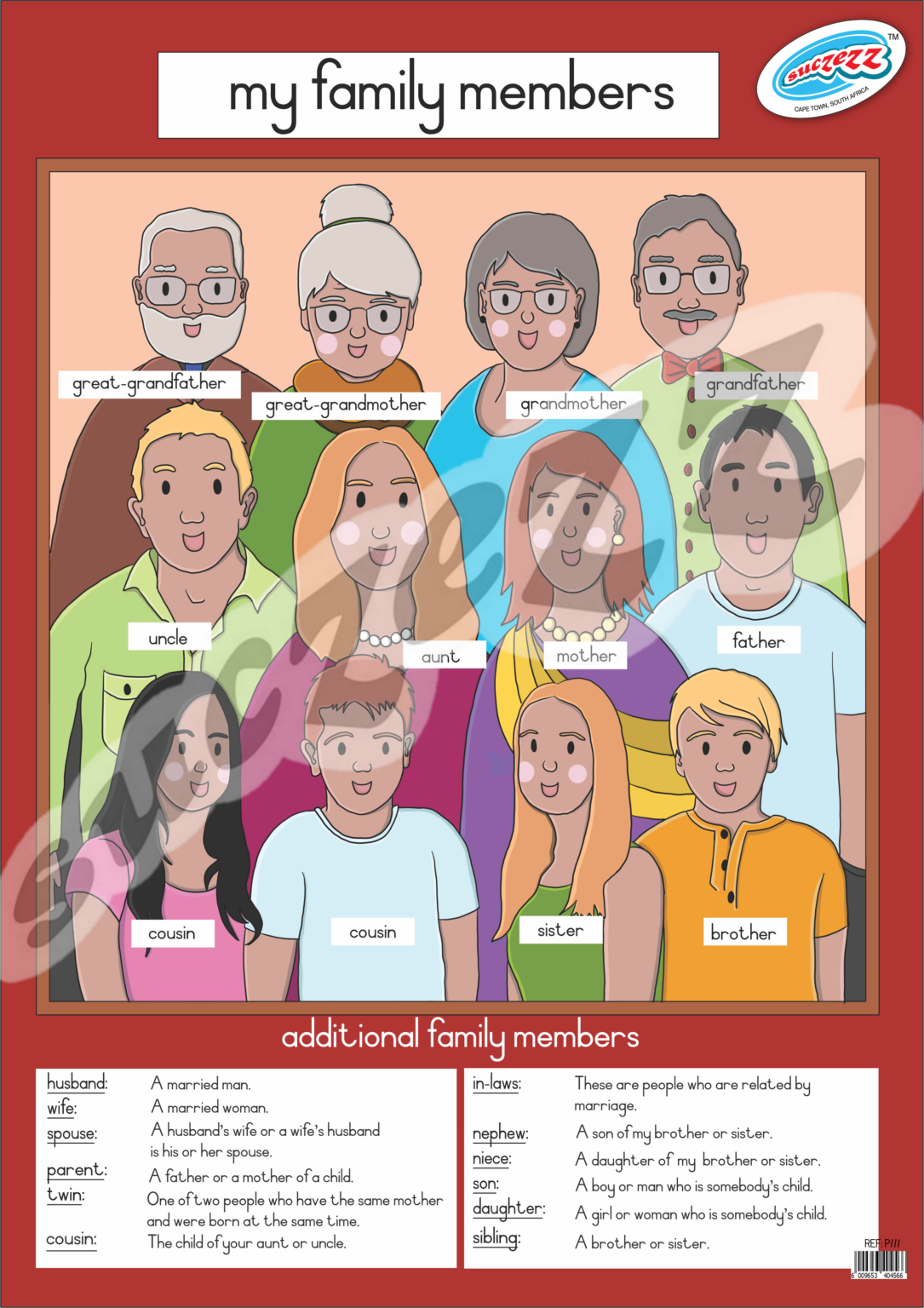My Family Members - Poster
