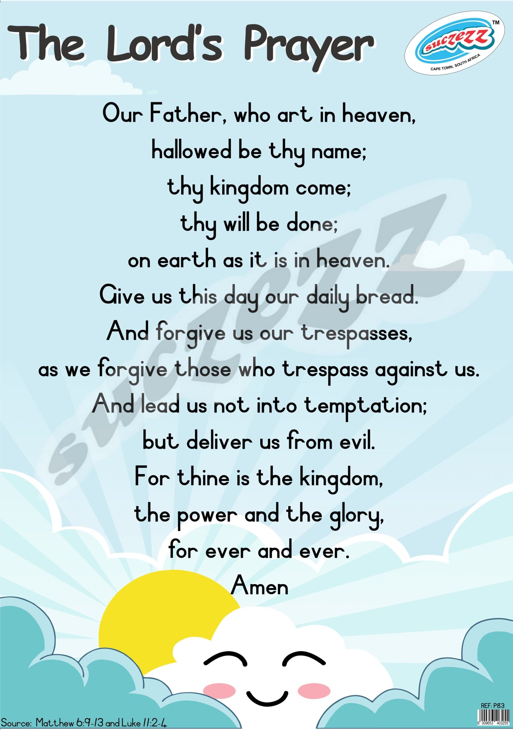 Lords Prayer - Poster