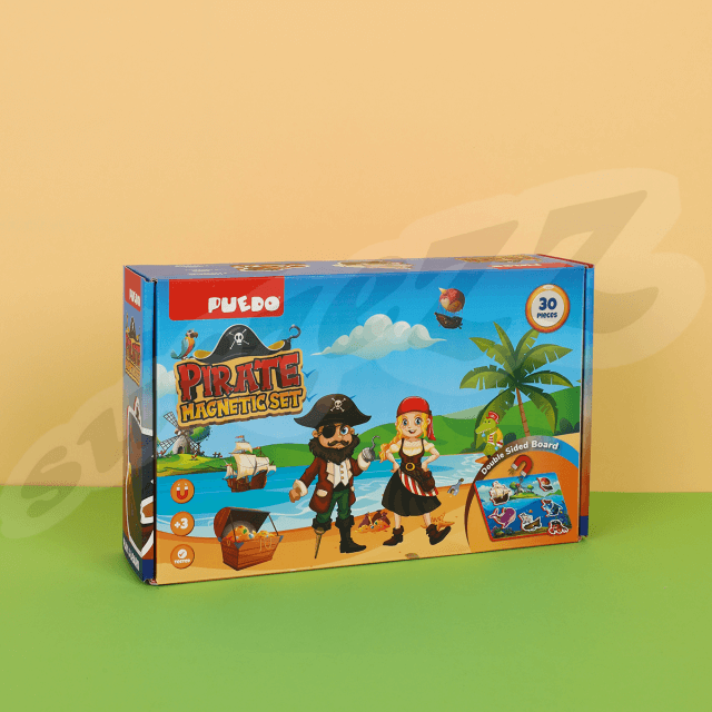 30 Pce- Magnetic Set Pirate