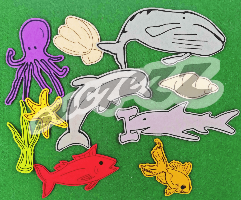 Sea-Life (For Felt Board)