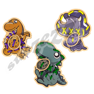 Threading game - Dinosaur World