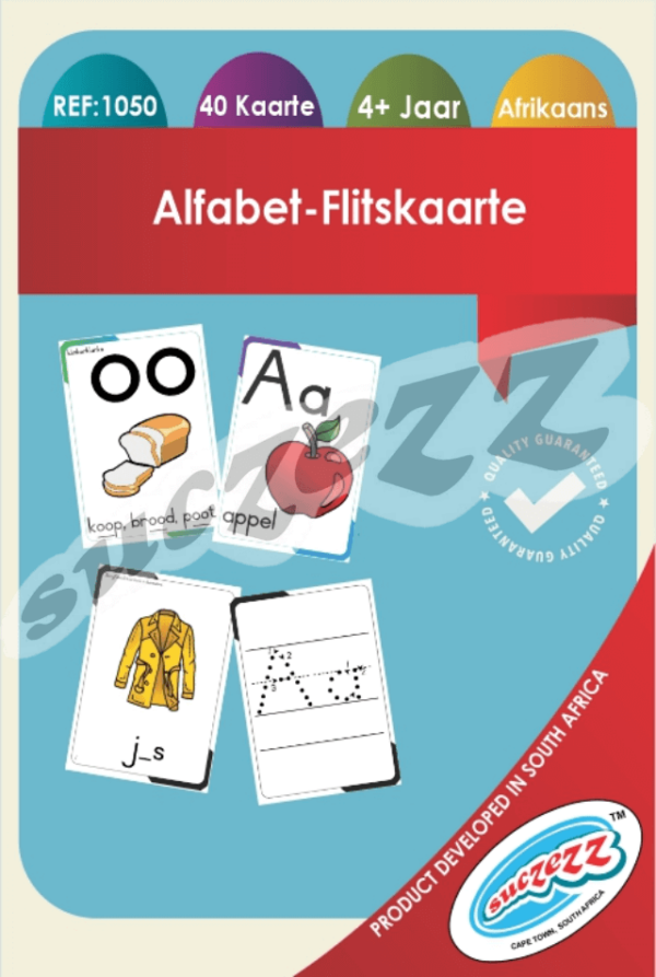 Alfabet Flitskaarte (40 Cards)