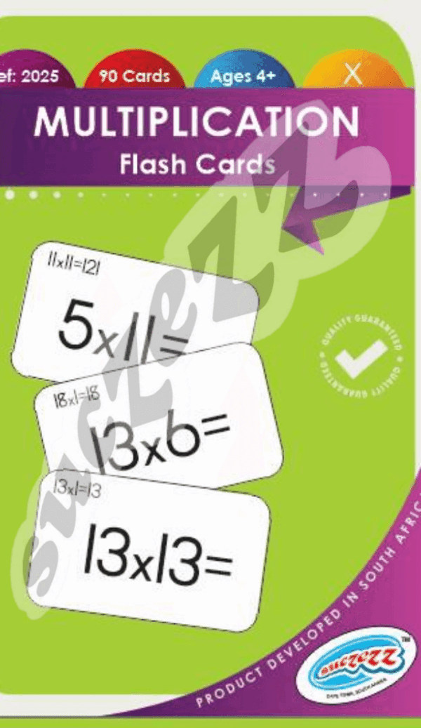 Multiplication - Maths Flashcards