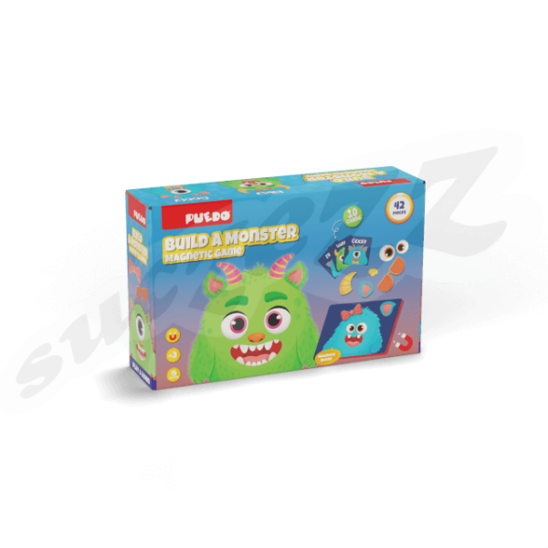 42 Pce- Build A Monster (Magnetic)