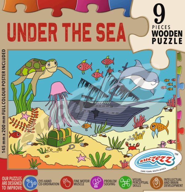 9 Pce Under The Sea