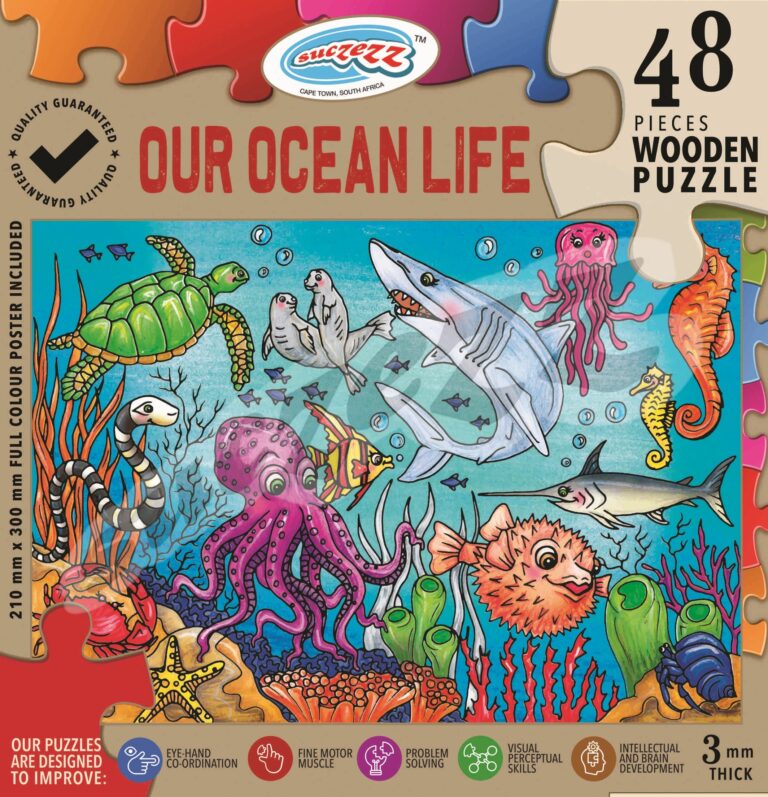 48 Pce Our Ocean Life