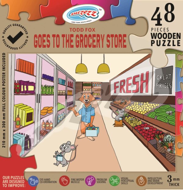 48 Pce Todd Fox: goes To The grocery Store